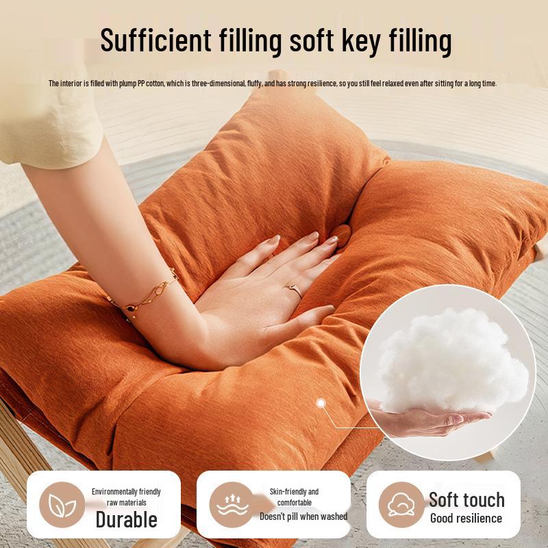 Foldable Footrest Stool - Versatile Living Room & Office Ottoman