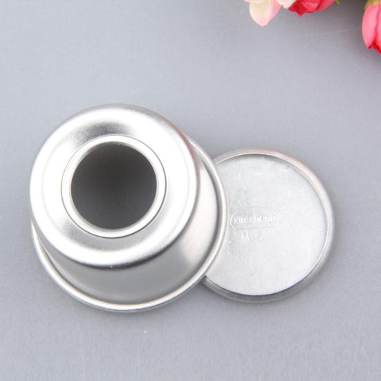 3Pcs/Set 2Inch Cake Baking Pan Useful Removable Bottom Aluminum Alloy Lightweight Round Cheesecake Pan