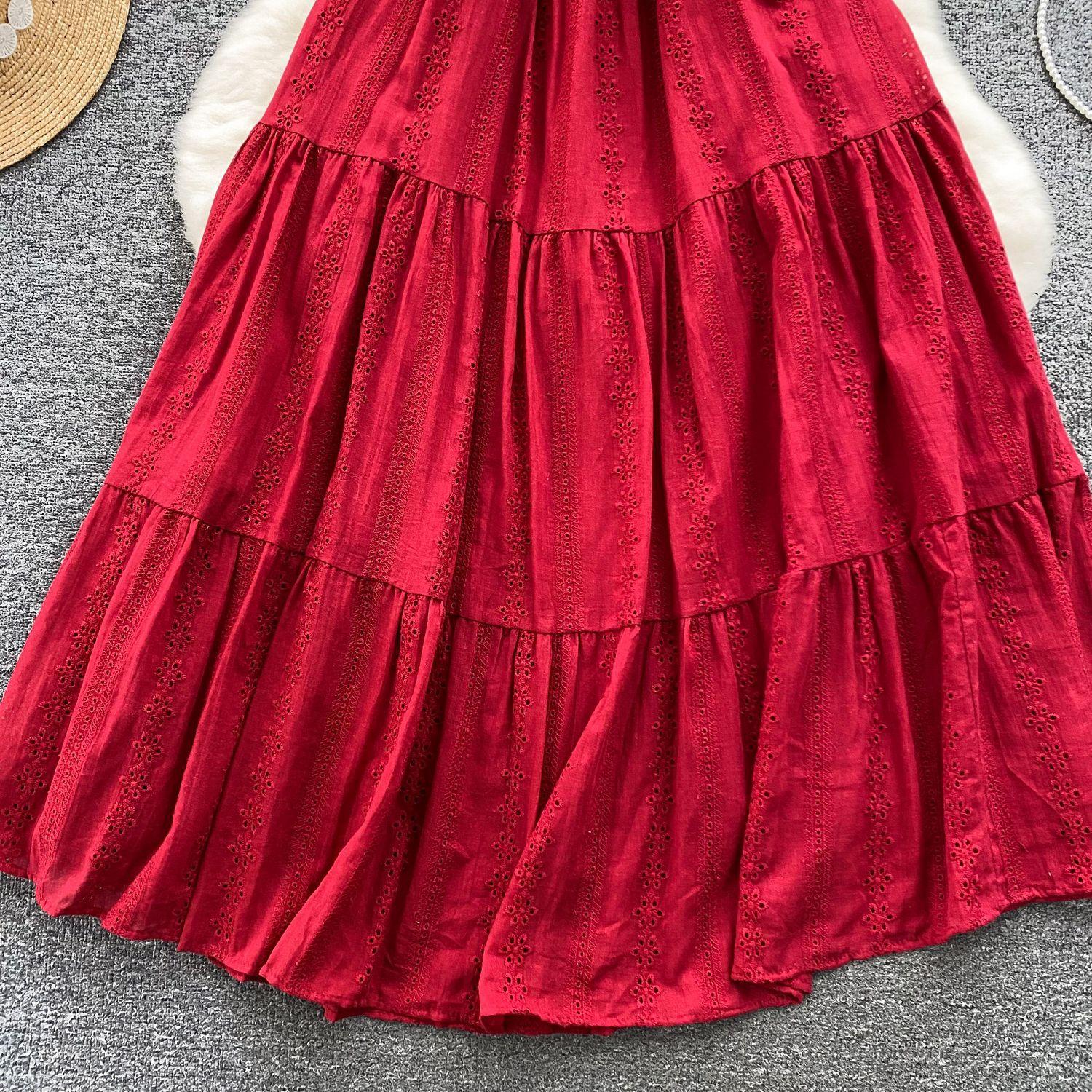 Летнее богемное белое платье для женской одежды — фото 12