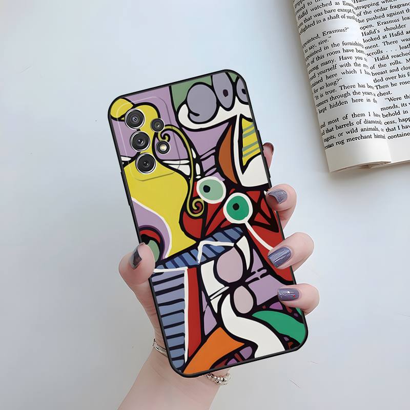 Picasso Abstract Art Phone Case Funda For Samsung A21 A01 A02 A6s A10 A10s A11 A12 A20E A20C A21s A22 A33 A7 A8 Cover
