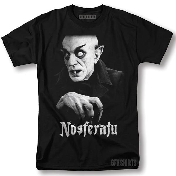 Nosferatu Shirt Halloween Horrorfilm Vintage Grafikdesign T-Shirt Unisex T-Shirt
