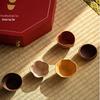 Tao Ding Xuan Zisha Business Tea Set with Five Fortune Cups