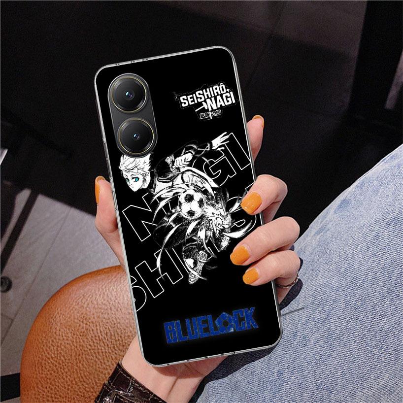 Blue Lock Nagi Seishiro Phone Case For Xiaomi Poco X7 X6 X5 Pro F7 Ultra Redmi 15C 15 13C 13 12C 12 10 10A 10C 9 9A 9C 9T Cover