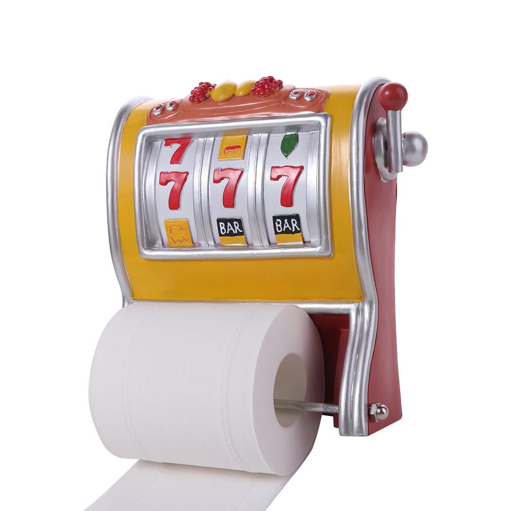 Decorative Toilet Roll Holder Fun Tissue Shelf Retro Wall-Mounted Paper Holder  Home