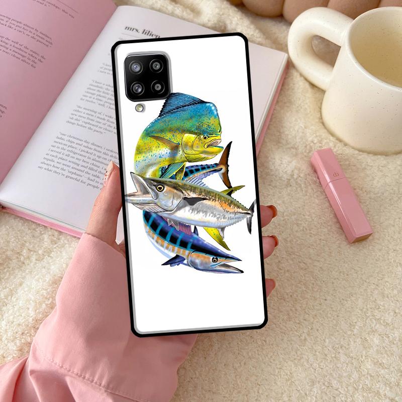 Mahi gamefish For Samsung Galaxy A06 A16 A26 A36 A56 A52 A53 A33 A13 A34 A54 A14 A15 A35 A55 A22 A32 Case