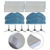 1 Set Side Brush Filter Mop Cloth Kit For Tapo RVA100 RV10 RV30 Vacuum Cleaner Accessories Cleaning Spare To Replace