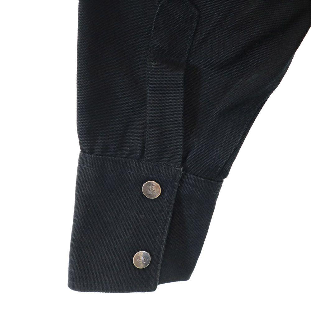 GUCCI made in Italy Cotton jacket 38 black Women Used