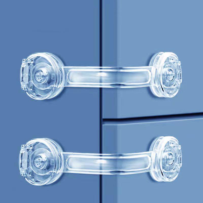 

Anti-Slip Drawer Buckle & Velcro Lock: Cat-Proof Door Blocker