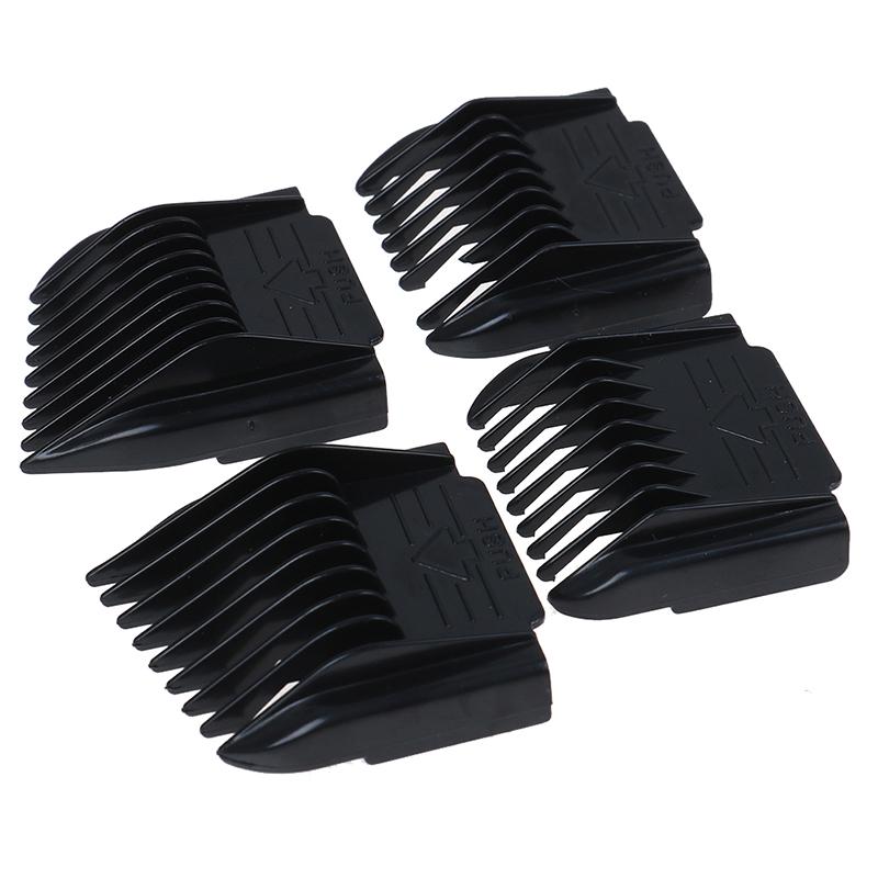 4Pcs/Set Cutting Guide Comb Hairdressing Tool Set Limit Comb Hair Trimmer Shaver