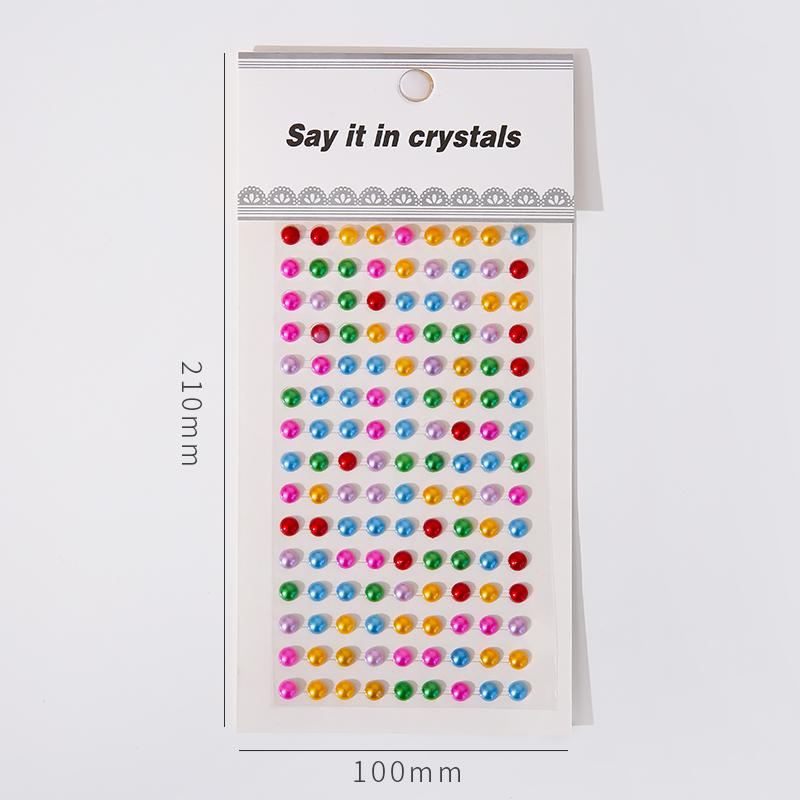 Charming Kids' Crystal Diamond Stickers for Handmade Decoration