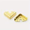 20Pcs Antique Furniture Accessories Metal Corner Protector Metal Crafts Jewelry Box Edge Safety Guard Cover Wooden Box Decorative Corner Protector