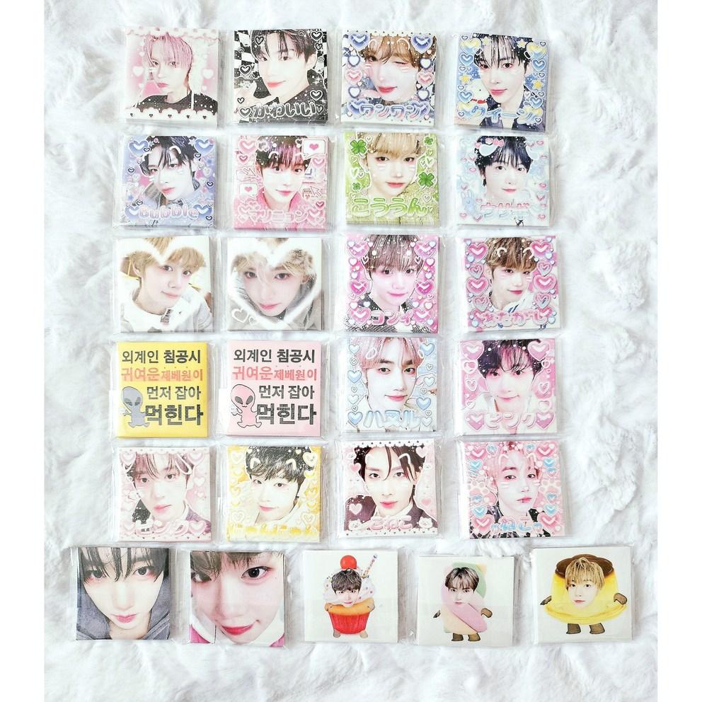 Jebewon ZB1 1.5x non-public goods random box random Domusong Purikura photo card flyer photomatic