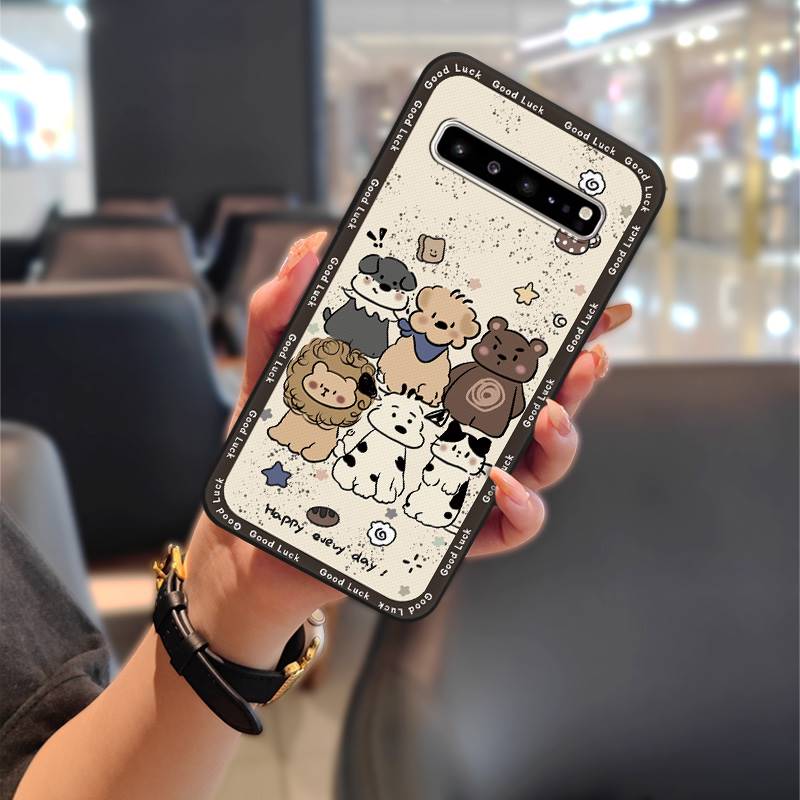 

Мультяшний Милий Чохол для Телефону Для Samsung Galaxy S10 5G/SM-G977N Захисний Брудостійкий Водонепроникний Графіті Пилозахисний ТПУ Samsung Galaxy S10 5G/SM-