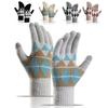 Cold-proof Knitted Gloves Thickened Finger Separated Warm Gloves Cute Winter Gloves  Autumn Winter