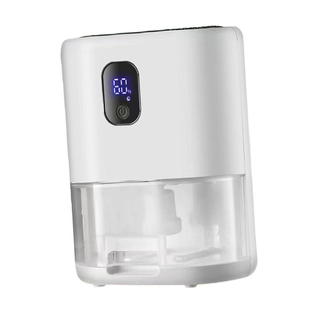 Small Dehumidifier Portable Auto Off Quiet 1L Water Tank Bedroom Bathroom Dehumidifier for Bathroom Office Laundry Wardrobe Room