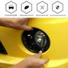 Front Fog Light Lamp Cover Bezel Trim Decor Carbon Fiber For Chevy Camaro 10-13