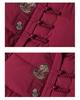 Chinese Mom's Winter Jacket: Thickened Fleece-Lined Coat for Middle-Aged & Elderly Women, 2025 Warm Cotton Outerwear