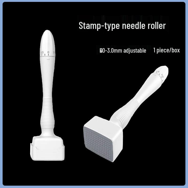 140A Adjustable Microneedle Scalp Roller for Hair Growth Essence