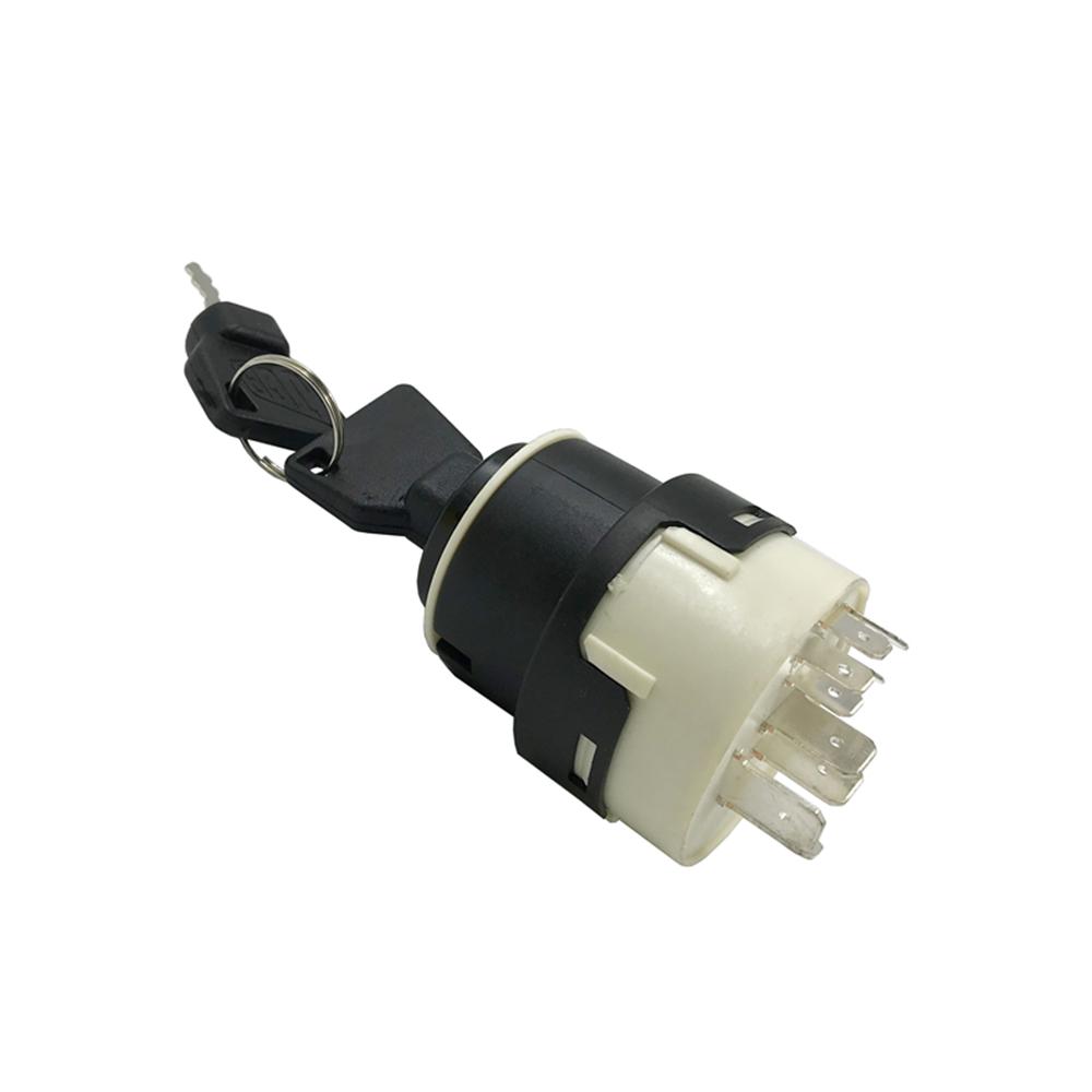 Spínač zapalování a 2 klíče pro rypadlo JCB 701/80184 701/45500 701/Y1372 701/45501