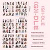 103 Sheets of (G)I-DLE Stickers: Featuring Ye Shuhua, Song Yuqi, and Jeon Soyeon