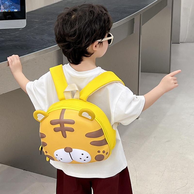 Colorful Bunny Design Eva Childrens Backpack With Curved Shoulder Straps