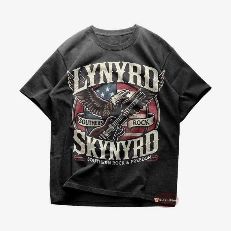 Women s Fashion T-Shirt Lynyrd Skynyrd T-Shirt - Free Bird - Lynyrd Skyn S