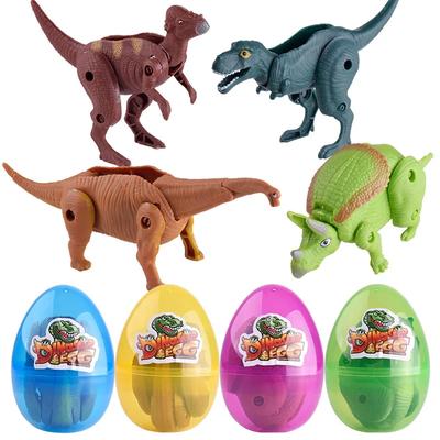 Juguete para Niños Huevos Sorpresa Aleatorios Modelo de Juguete de Dinosaurio Dinosaurios Deformados Juguete de Colección de Huevos Para Colección de Niños Dropshipping