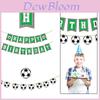 Decorazioni Vibranti per Festa a Tema Calcio Pallone da Calcio Striscione Buon Compleanno Per Celebrazioni Speciali