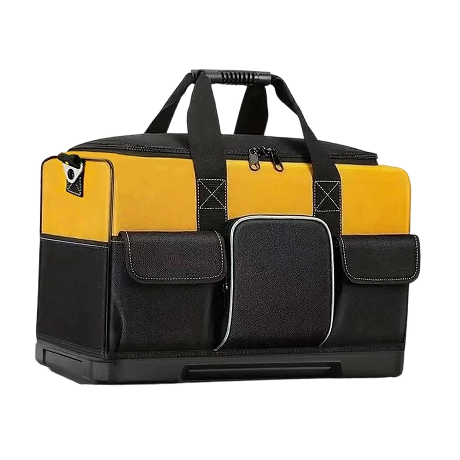 

Tool Bag Handbag Tool Organizer Oxford Cloth Portable Maintenance Toolbag for Carpenter Construction Plumber Housekeeper 16 inch