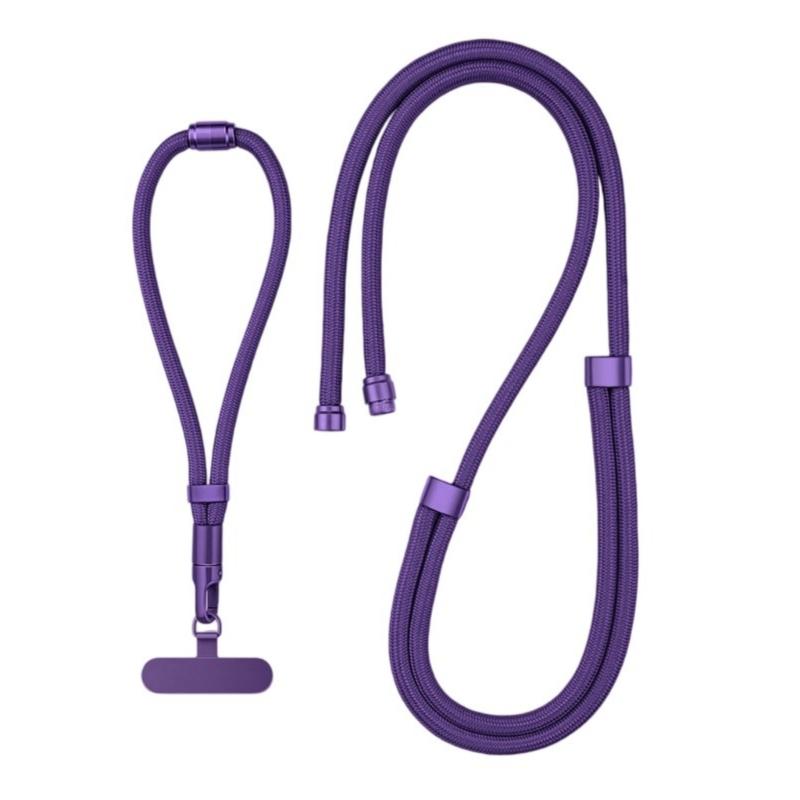 Strong Wristband Multifunction Adjustable Phone Neck Strap with Not Loss Locking Clip Upgrades Strap for Mobile Devices