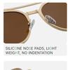 Non-polarized Classic Retro Double Bridge Round Sunglasses for Men Women  Driving Sunglasses