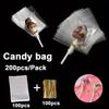 200pcs Lollipop Packaging Household Kitchen Baking Products Handmade Candy DIY Making