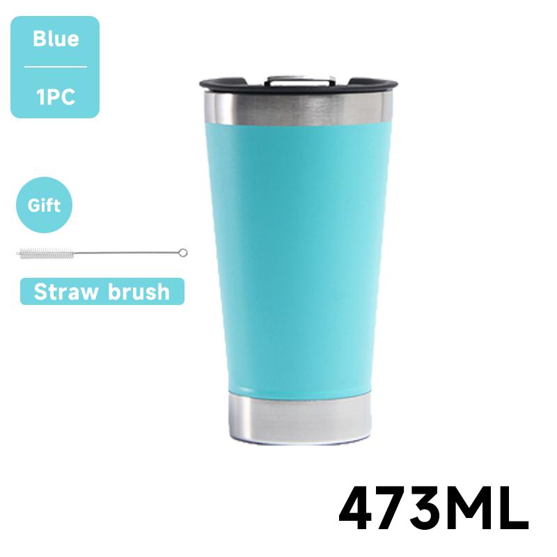 Coffee Mug Car Thermos Mug 380ML Travel Thermo Cup for Tea Water Coffee Double Stainless Steel