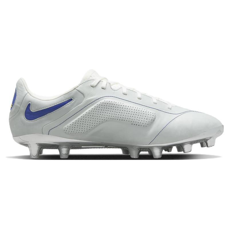 Nike Tiempo Legend 9 Elite Mi Ag Montebelluna Leather White Game Royal  DV7901-140