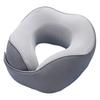 Cestovní polštář nastavitelný magnetický patent U tvar přenosný opěrka hlavy a krku polštář na spaní
