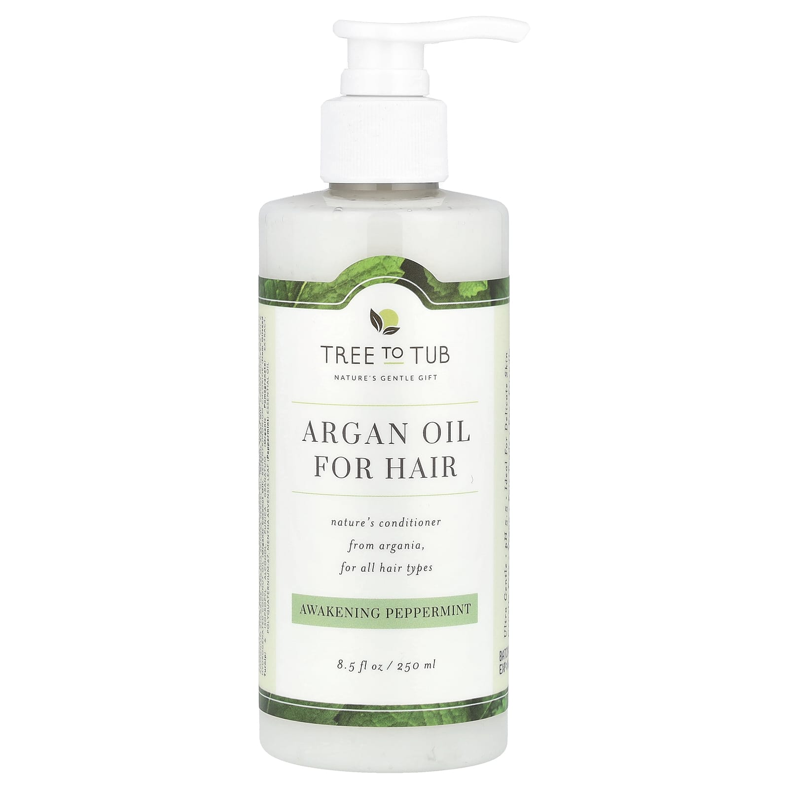

Argan Oil Hair Conditioner, All Hair Types, Awakening Peppermint, 250 Ml (8.5 Fl Oz)
