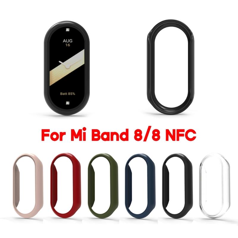 Shockproof Screen Protector Sleeve Hard PC-Case Frame Housing Protective Cover Bumper-Shell Compatible for 8/8 NFC Watch