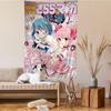 VIKAMA Puella Magi Madoka Magica Large Wall Tapestry Bohemian Hippie Indian Buddha Witchcraft Room Decor