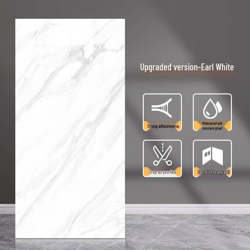 Self-Adhesive Waterproof Marble Tile Wallpaper Sticker