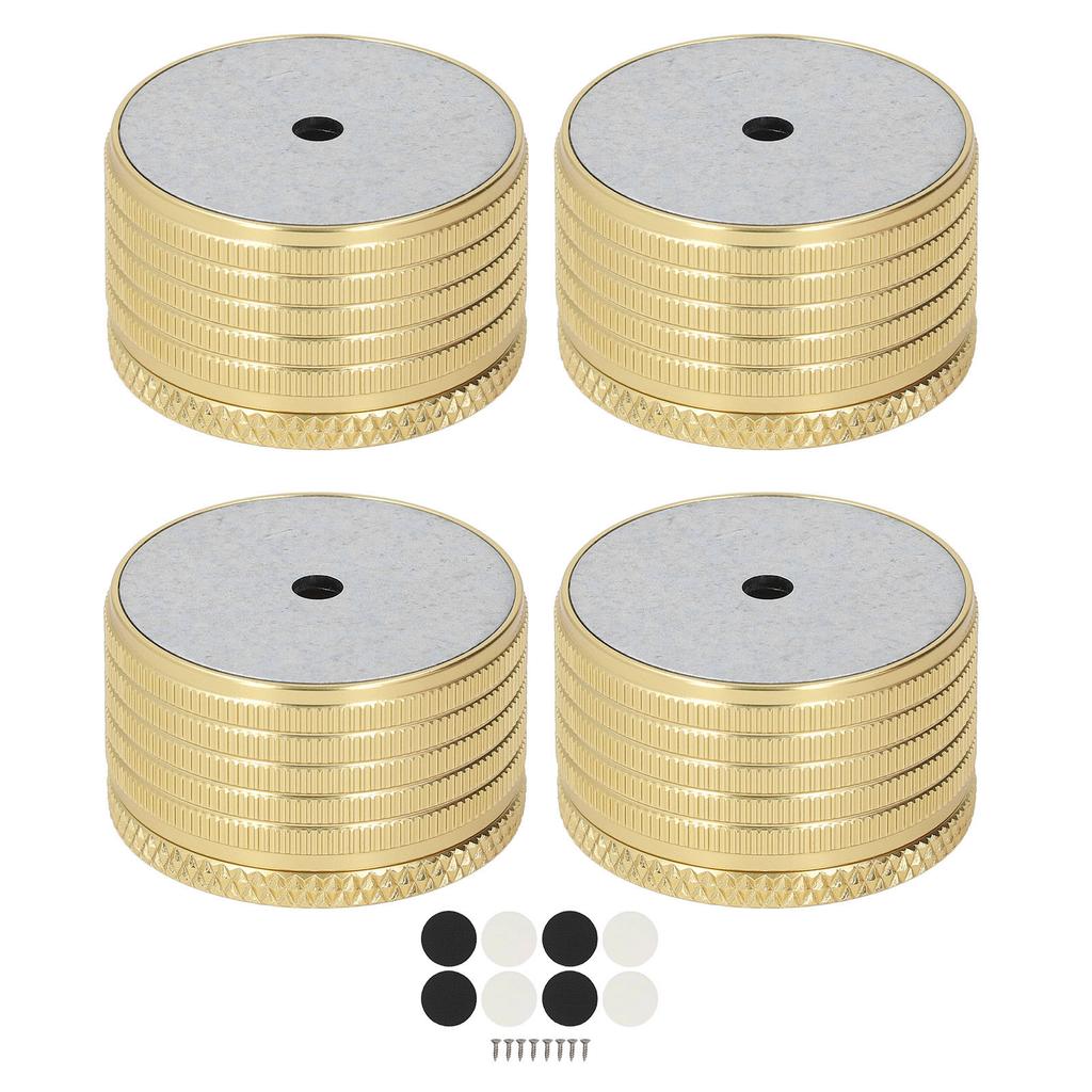 4PCS Bed Frame Support Legs Aluminum Alloy Furniture Risers for Sofa Table Chair 23 37mm Height Adjustment