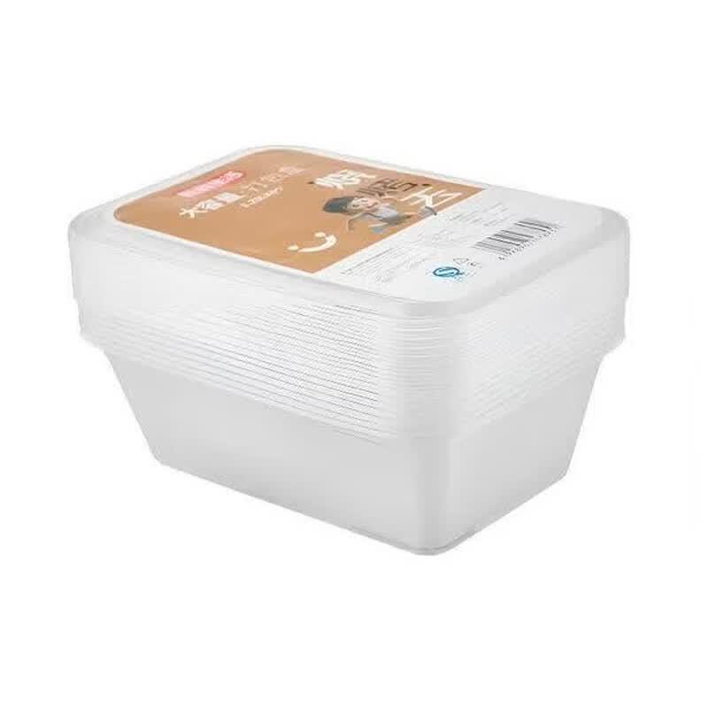 Fresh Life Rectangular Food Storage Containers with Lids