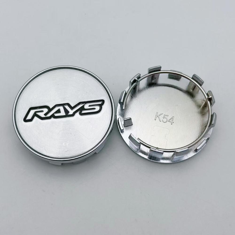 4ks 54mm 50mm RAYS Logo Znak Krytky Středu Kolečka Auta Krytky Středu Náboje Kola Kryt Proti Prachu Ráfku Krytky Náboje Náhradní Doplněk Pro Styling Auta