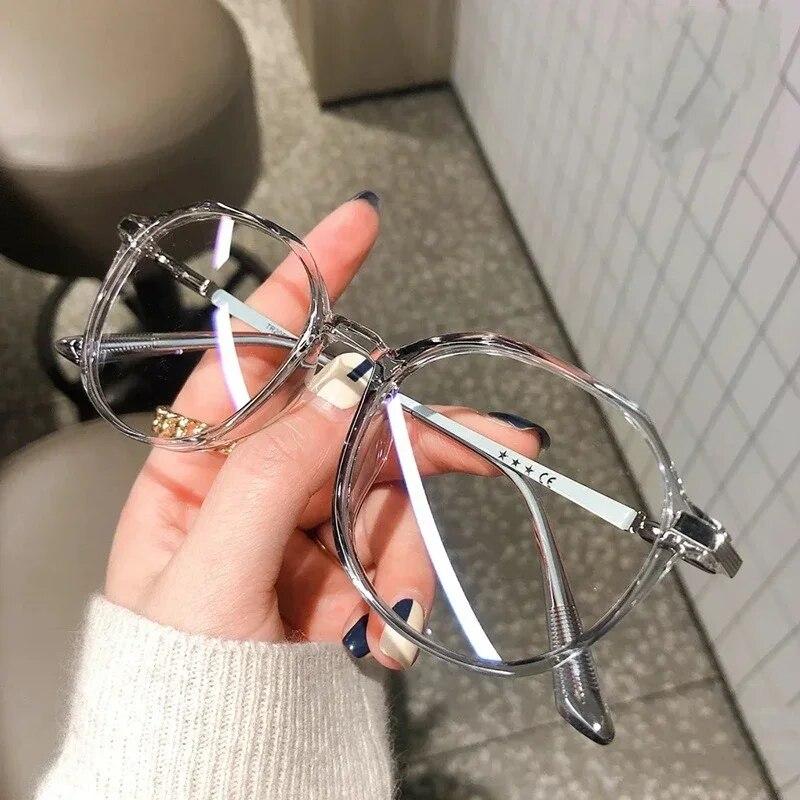 Новые модные прозрачные очки для близорукости — фото 4