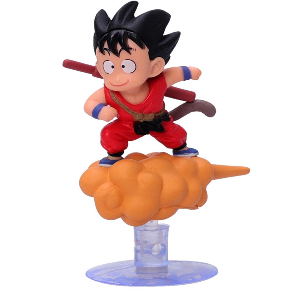 Dragon Ball Z Flying Son Goku on Somersault Clouds Creative Car Decoration Action Figure GK Model Collectible Hobby Toys Gift