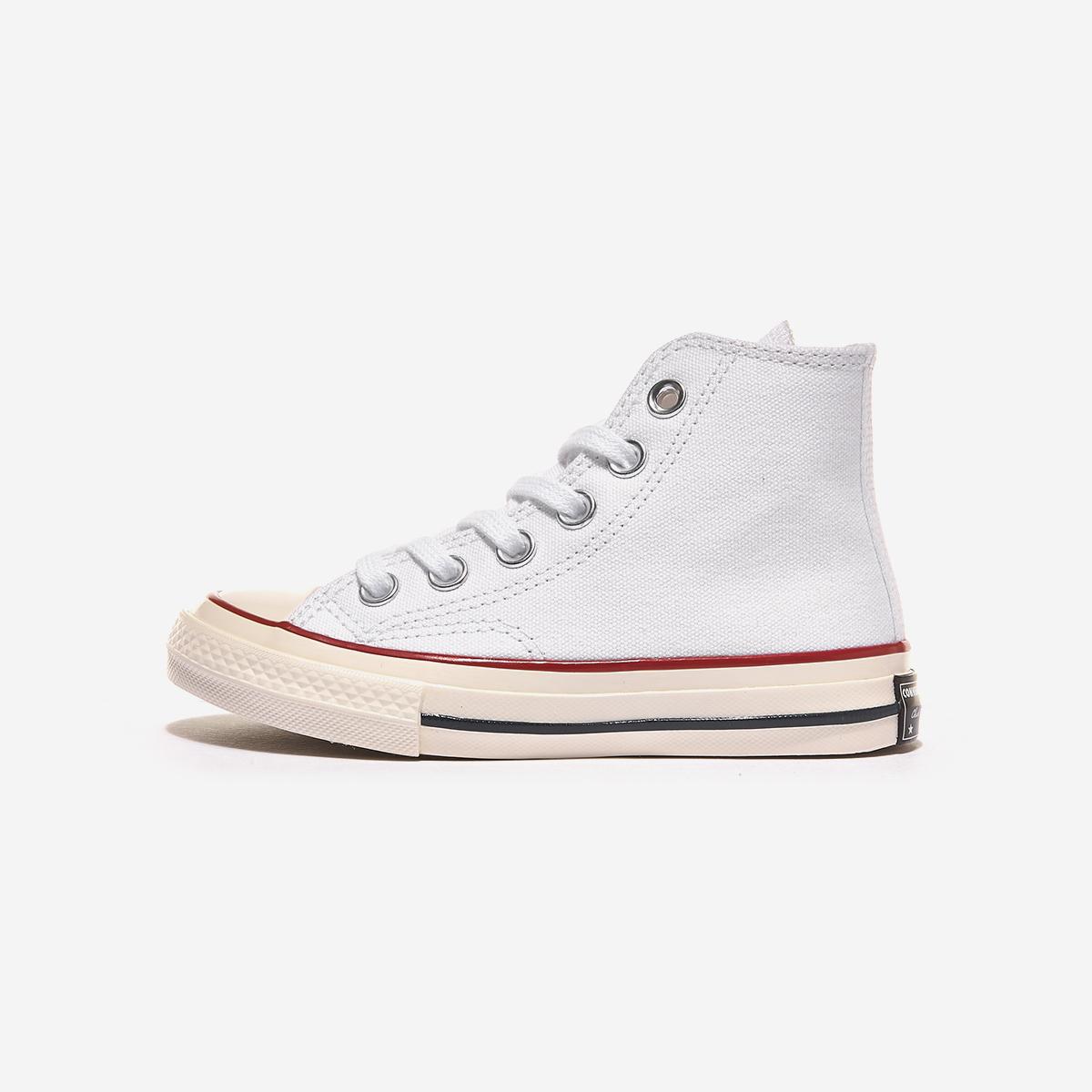

[Converse] Chuck 70 Vintage Canvas Kids White High, 368984C, 1010078719, Popular Korean Shoes 170