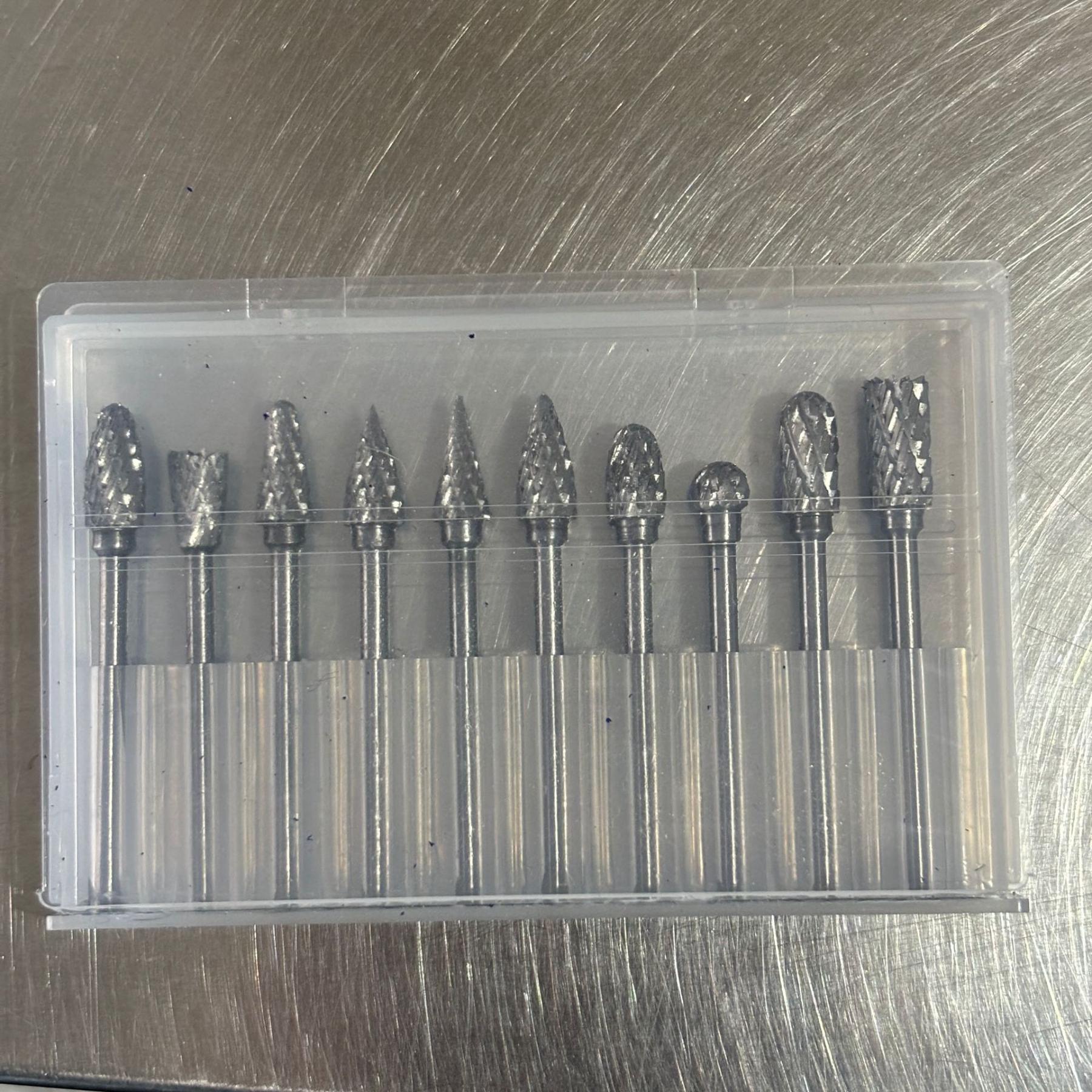 

Carbide Grinding Head, Rotary File, Carving Knife, Drill Bit, Grinding Head, Root Carving Set One Size