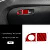 Real Soft Carbon Fiber Interior Trim for Dodge Charger 2010 2011 2012 2013 2014 Car Copilot Storage Box Handle Key Hole Sticker