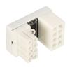 8 Pin GPU PCIE U Turn 180 Degree Angle Power Adapter STD8B Type Graphics Card Connector Power