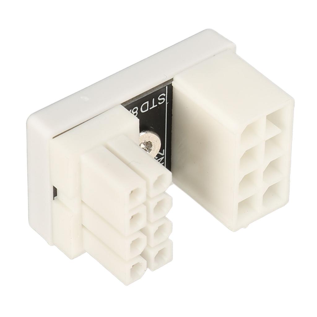 8 Pin GPU PCIE U Turn 180 Degree Angle Power Adapter STD8B Type Graphics Card Connector Power