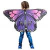 Monark Kelebek Kanatları Çocuk Kız Prenses Kostüm Partisi Perili Kostüm Yürümeye Başlayan Çocuk Büyük Kardeş Hediyesi Dans Partisi Oyuncağı Cadılar Bayramı Şifon